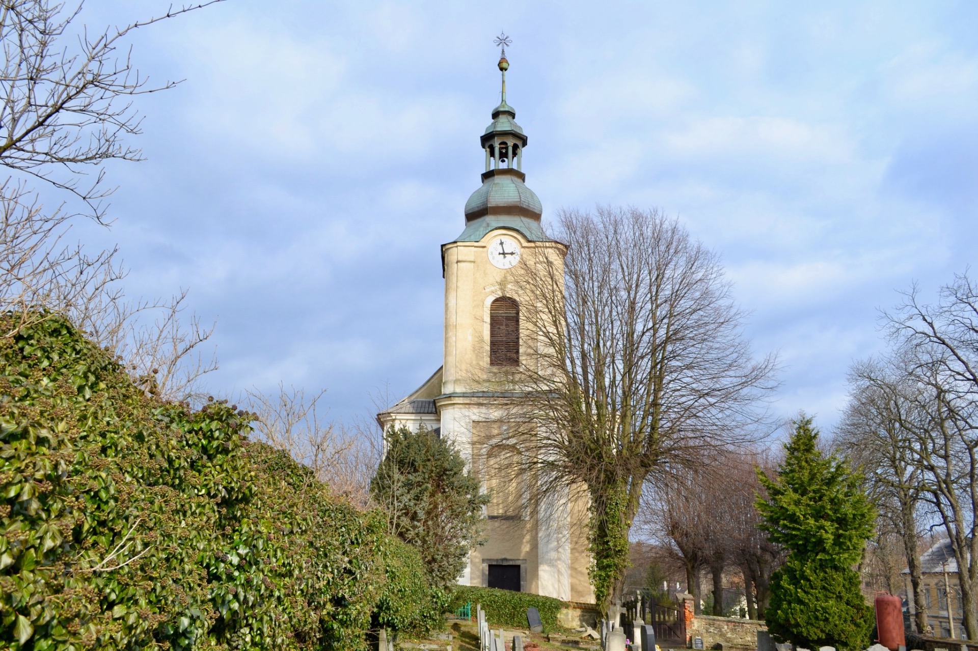 Kostel sv. Anny s přilehlým hřbitovem, Andělka